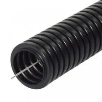 Гофрированная труба ЭРА ПНД черный d 16мм с зонд. легкая 25м Б0020119