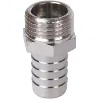 SFT-0067-001216 STOUT Штуцер НР никелированный 1/2"x16 SFT-0067-001216 STOUT Штуцер НР никелированный 1/2"x16