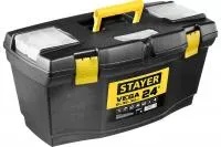 STAYER 610 х 320 х 300 мм (24"), пластиковый, ящик для инструментов VEGA-21 38105-21_z03