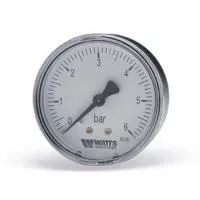 Манометр аксиальный WATTS F+R150 (MAS) - 1/4" (D-80 мм, шкала 0-6 бар) Манометр аксиальный WATTS F+R150 (MAS) - 1/4" (D-80 мм, шкала 0-6 бар)