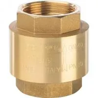 SVC-0002-000040 STOUT 1 1/2" Клапан обратный пружинный муфтовый с пластиковым седлом SVC-0002-000040 STOUT 1 1/2" Клапан обратный пружинный муфтовый с пластиковым седлом