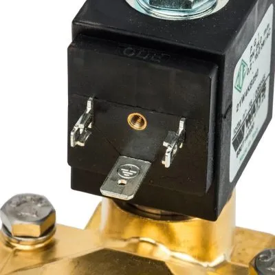 Клапан соленоидный WATTS 850T - 3/4' (PN25, Tmax 90°C, 230В, нормально открытый)