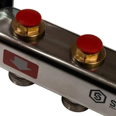 Фото SMS 0922 000003 STOUT Коллектор из нержавеющей стали без расходомеров 3 вых. SMS 0922 000003 STOUT Коллектор из нержавеющей стали без расходомеров 3 вых.