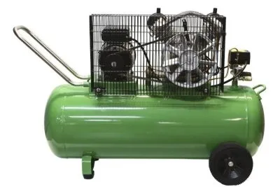 Фото Компрессор масляный с ременным приводом Калибр КМ-2300/100РУ Компрессор масляный с ременным приводом Калибр КМ-2300/100РУ