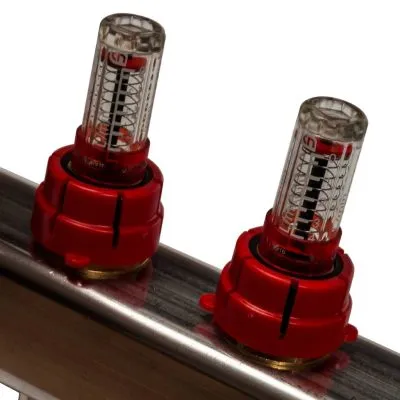 Фото SMS 0907 000005 STOUT Коллектор из нержавеющей стали в сборе с расходомерами 5 вых. SMS 0907 000005 STOUT Коллектор из нержавеющей стали в сборе с расходомерами 5 вых.