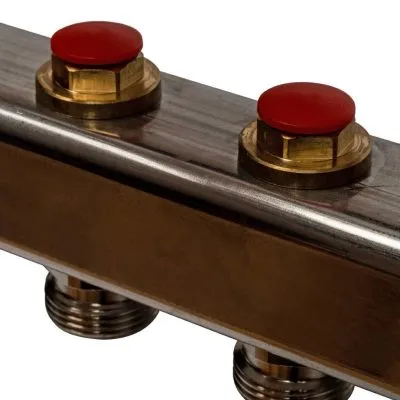 Фото SMS 0912 000007 STOUT Коллектор из нержавеющей стали в сборе без расходомеров 7 вых. SMS 0912 000007 STOUT Коллектор из нержавеющей стали в сборе без расходомеров 7 вых.