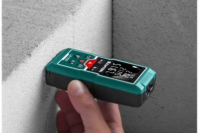 Фото KRAFTOOL дальность 5 см - 100 м, точность 1,5 мм, лазерный дальномер 34765 KRAFTOOL дальность 5 см - 100 м, точность 1,5 мм, лазерный дальномер 34765