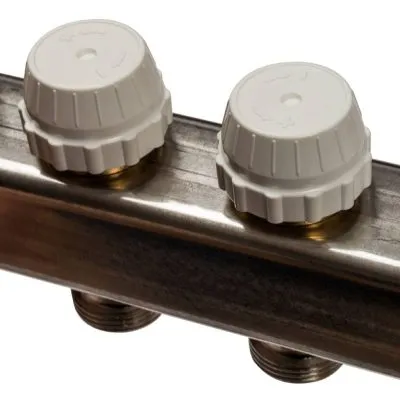 Фото SMS 0912 000009 STOUT Коллектор из нержавеющей стали в сборе без расходомеров 9 вых. SMS 0912 000009 STOUT Коллектор из нержавеющей стали в сборе без расходомеров 9 вых.